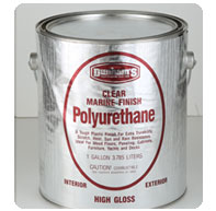 Dunham Clear Marine Polyurethane High Gloss; Interior and Exterior